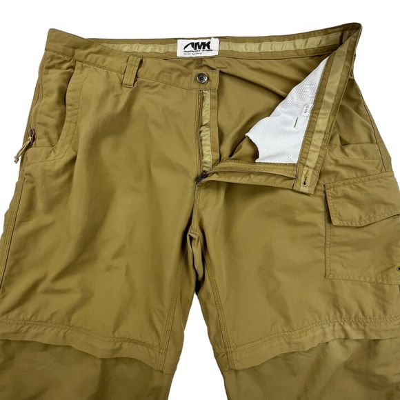 Mountain Khakis Tan Cargo Zip Off Convertible Pants - Picture 6 of 16